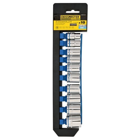 Set de Bocallaves Hexagonales Milimétricos Encastre 3/8″